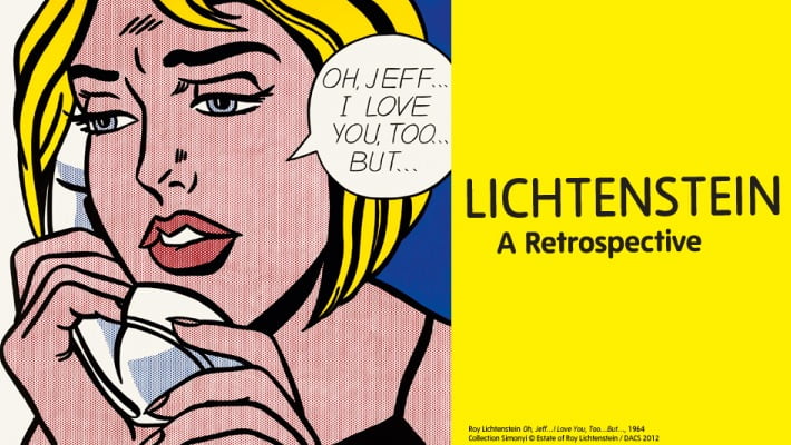 Lichtenstein exhibition in Tate Modern - London