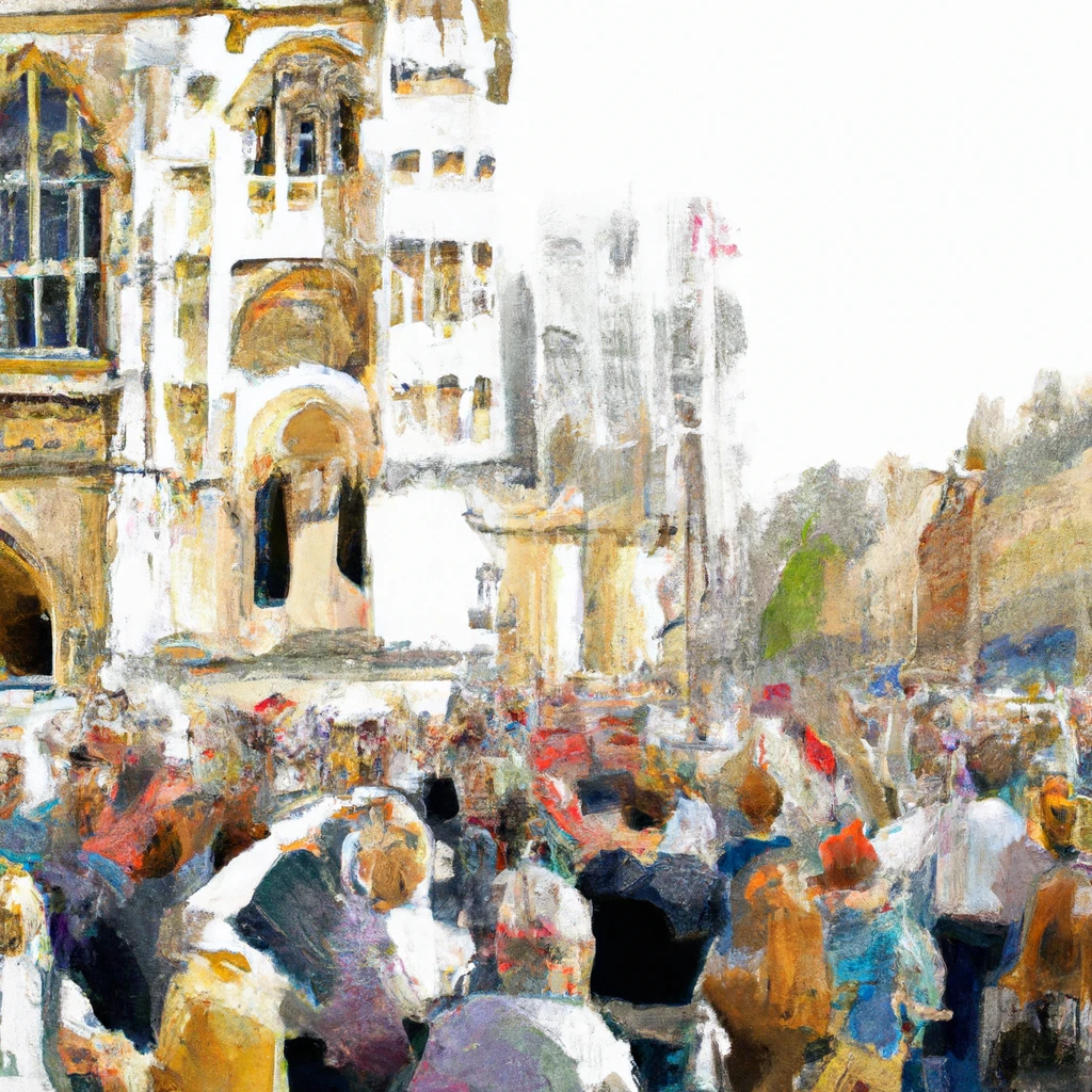 Westminster Abbey painting